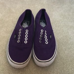 Purple vans
